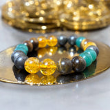 Attract Money Wealth and Abundance - Mixel Stone Bracelet