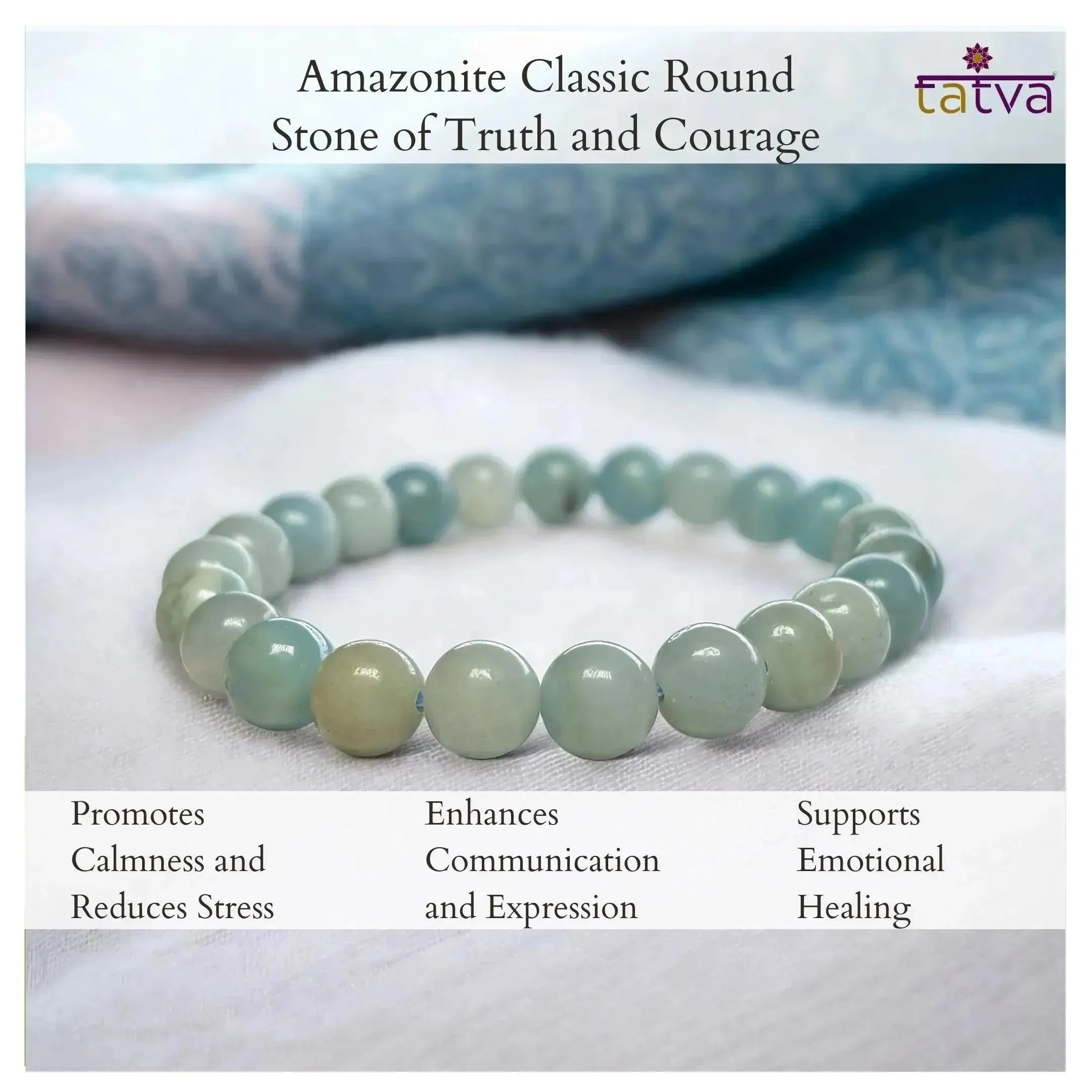 Amazonite - Stone of Emotional Balance and Stress Relief - LA TATVA