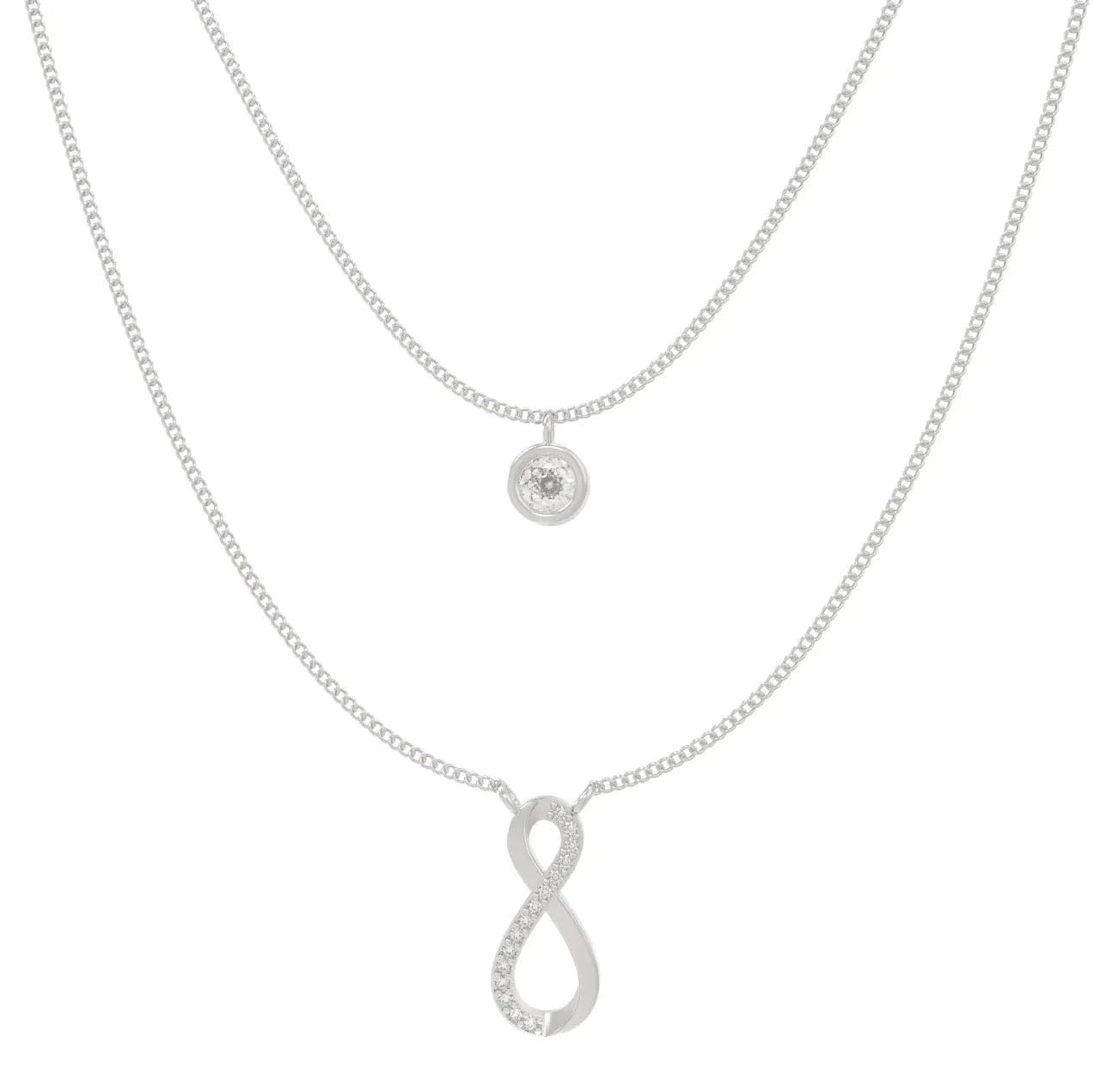 eternal-infinity-spark-multilayer-necklace-silver-la-tatva-3 - LA TATVA