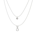 eternal-infinity-spark-multilayer-necklace-silver-la-tatva-4 - LA TATVA