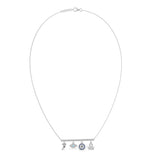 Evil Eye 925 Silver Necklace - LA TATVA