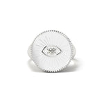 Evil Eye 925 Silver Ring - LA TATVA