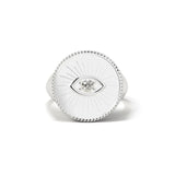 Evil Eye 925 Silver Ring - LA TATVA