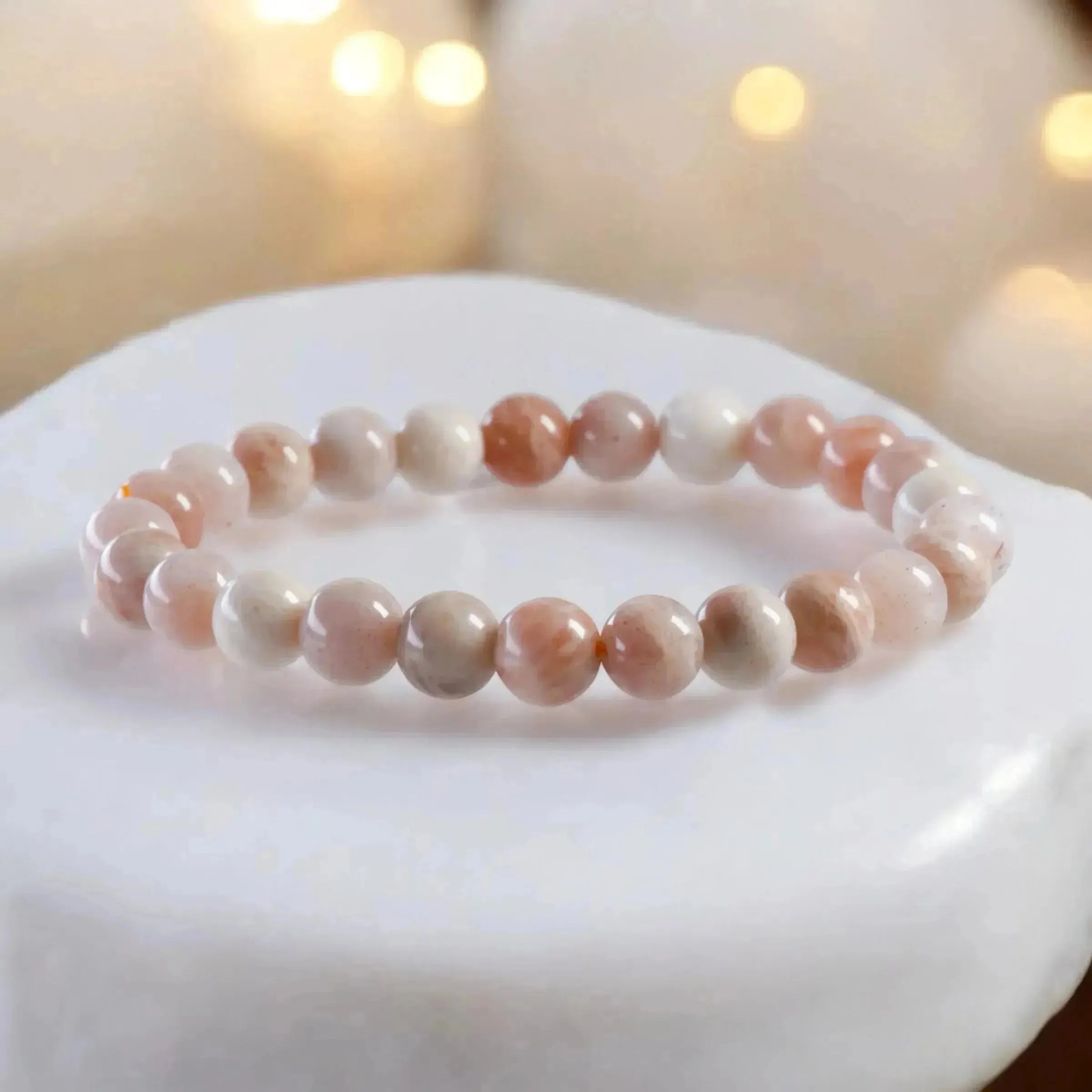 Peach Moonstone : Stone of Intuition - LA TATVA