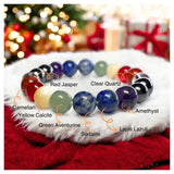 Self Healing 7 Chakra Mixel Bracelet - Classic Round - LA TATVA