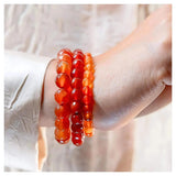 Stone of Action - Carnelian Elegant Diamond - LA TATVA