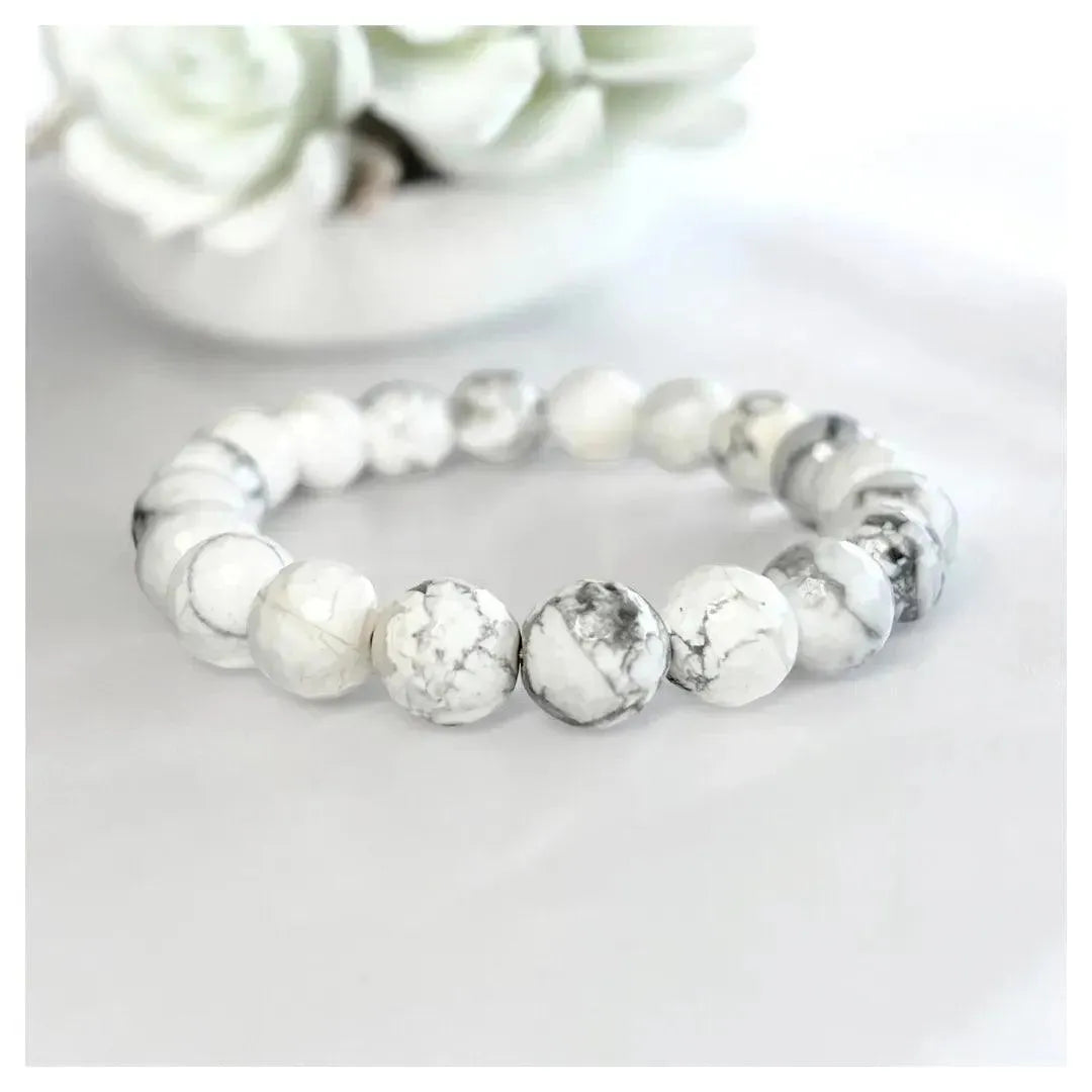 Stone of Calmness - Howlite Elegant Diamond - LA TATVA