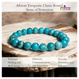 Stone of Protection Fame & Success - Firoza | Turquoise (African) - LA TATVA