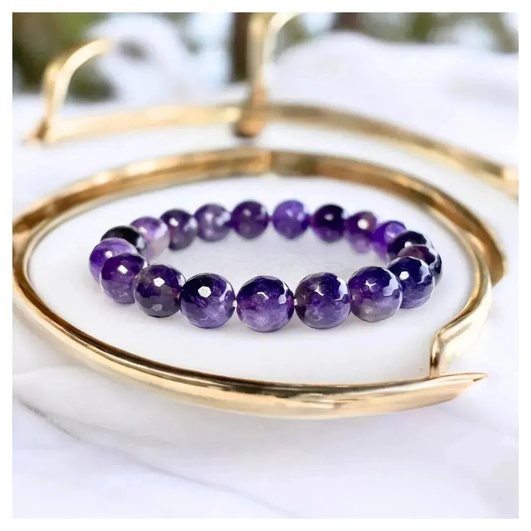 The Master Healer - Amethyst Elegant Diamond - LA TATVA