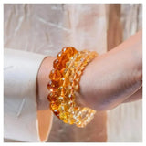 Wealth Stone - Citrine Elegant Diamond - LA TATVA